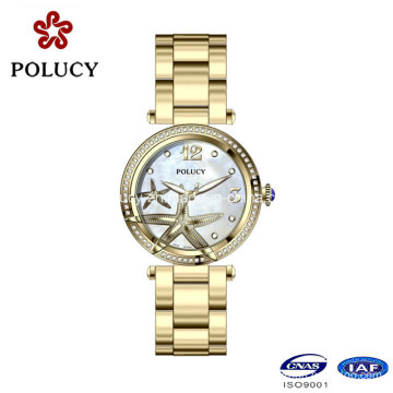 China Wholesale Stainless Steel Watch Quartz Water Resistant Girls Watch
